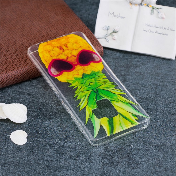 Patterned IMD Soft TPU Back Phone Case for Samsung Galaxy S9 - Pineapple-5