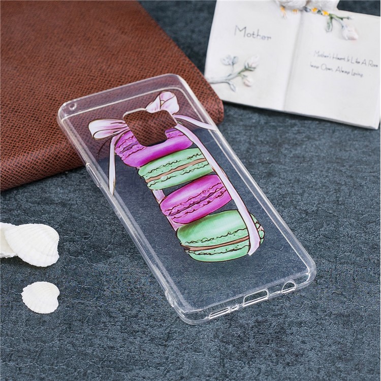 Pattern Printing IMD Soft TPU Protector Case for Samsung Galaxy S9 - Macarons-4