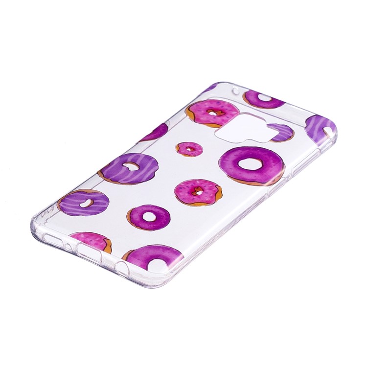 Pattern Printing IMD Soft TPU Protector Cover for Samsung Galaxy S9 - Doughnuts-2