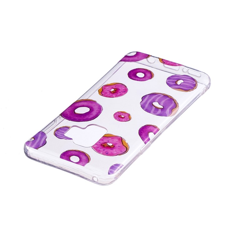 Pattern Printing IMD Soft TPU Protector Cover for Samsung Galaxy S9 - Doughnuts-3