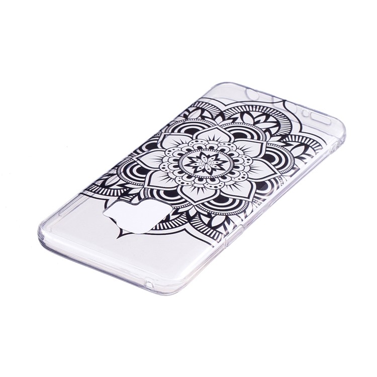 Patterned IMD Soft TPU Back Case for Samsung Galaxy S9 - Mandala Flower-3