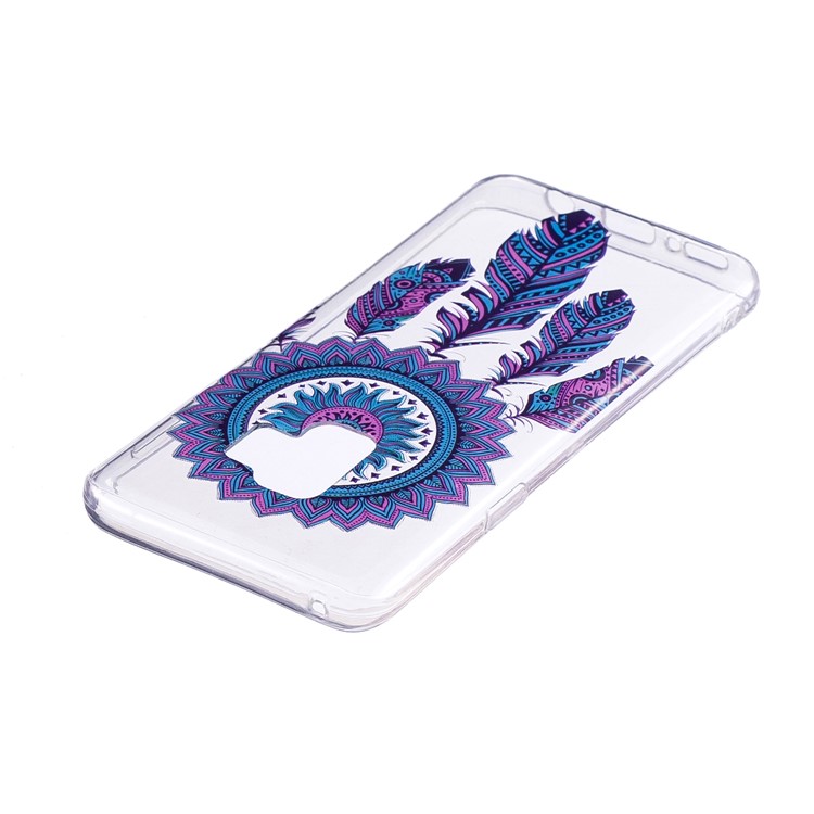 Patterned IMD Soft TPU Mobile Phone Cover for Samsung Galaxy S9 - Tribal Dream Catcher-3
