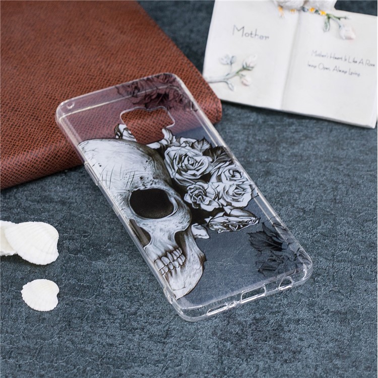 Pattern Printing IMD TPU Cell Phone Case for Samsung Galaxy S9+ G965 - Cool Skull-4