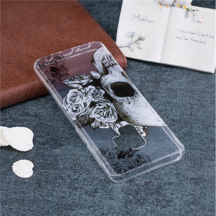 Pattern Printing IMD TPU Cell Phone Case for Samsung Galaxy S9+ G965 - Cool Skull-5
