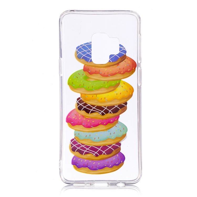 

Pattern Printing IMD TPU Case Phone Cover for Samsung Galaxy S9+ G965 - Delicious Doughnut