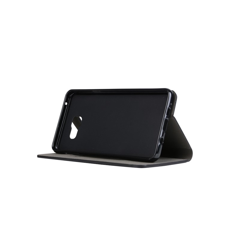 Assorted Color Leather Flip Case for Samsung Galaxy A3 SM-A310F (2016) - Black-4