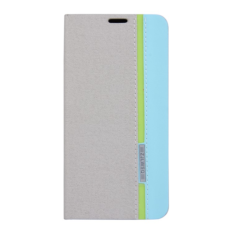 Assorted Color Leather Flip Stand Case for Samsung Galaxy A3 SM-A310F - Grey-1