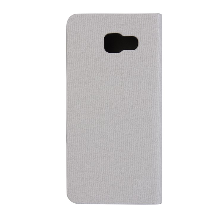 Assorted Color Leather Flip Stand Case for Samsung Galaxy A3 SM-A310F - Grey-2