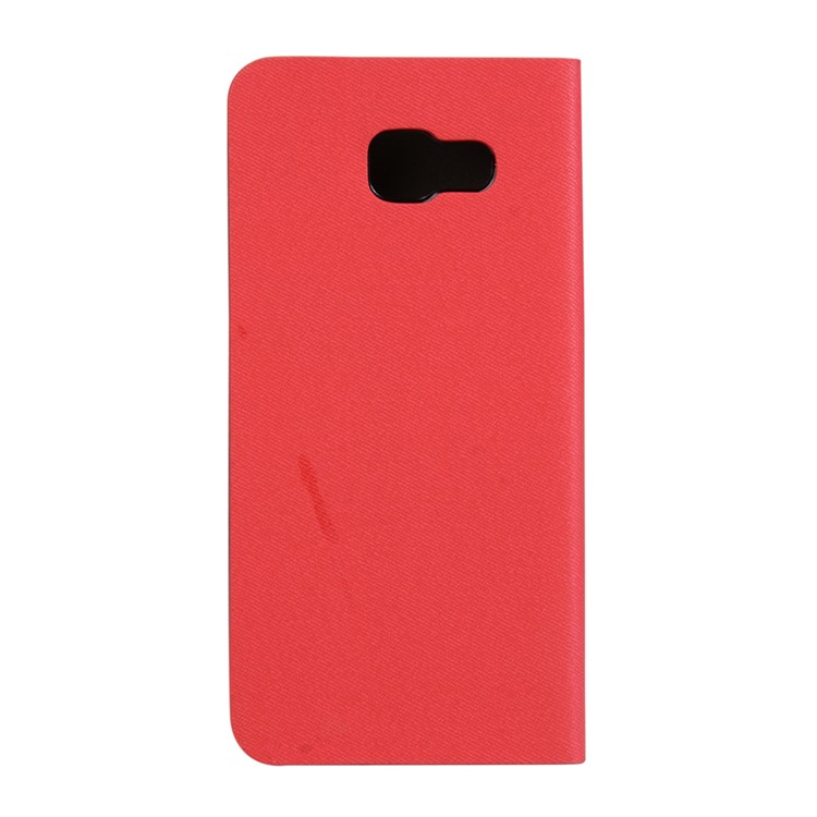 Assorted Color PU Leather Cover for Samsung Galaxy A3 SM-A310F (2016) - Red-2