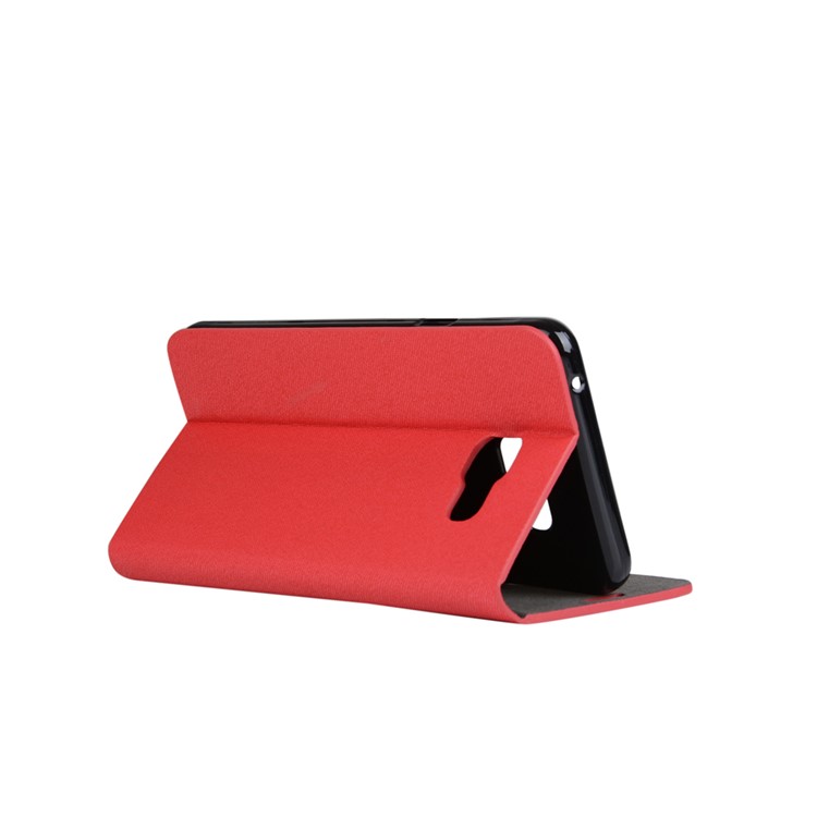 Assorted Color PU Leather Cover for Samsung Galaxy A3 SM-A310F (2016) - Red-3