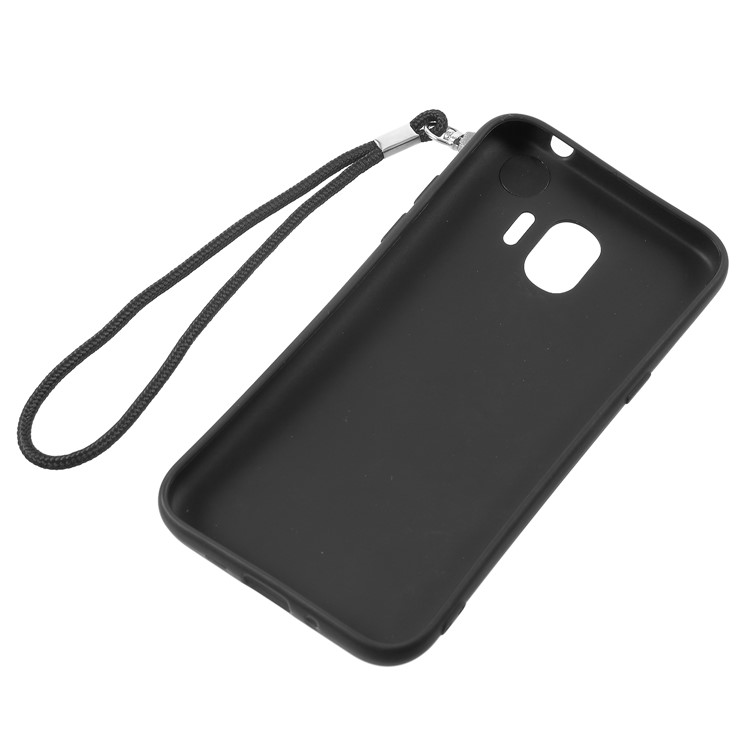 For Samsung Galaxy J2 Pro 2018 Pattern Printing TPU Back Case with Lanyard - Alphabets-4