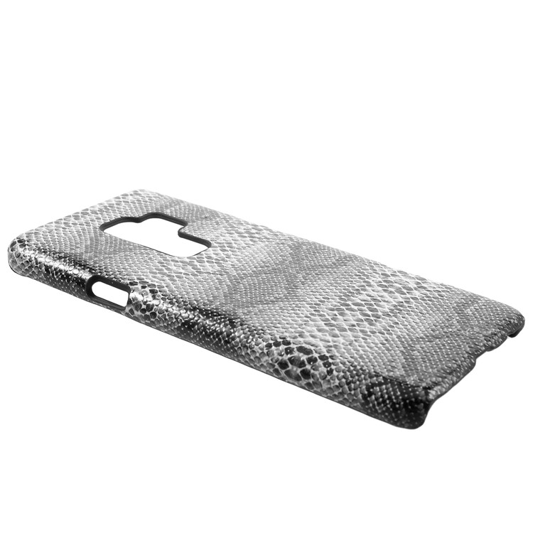 For Samsung Galaxy S9+ G965 Leather Coated Plastic Phone Accessory Case - Snake Texture-2