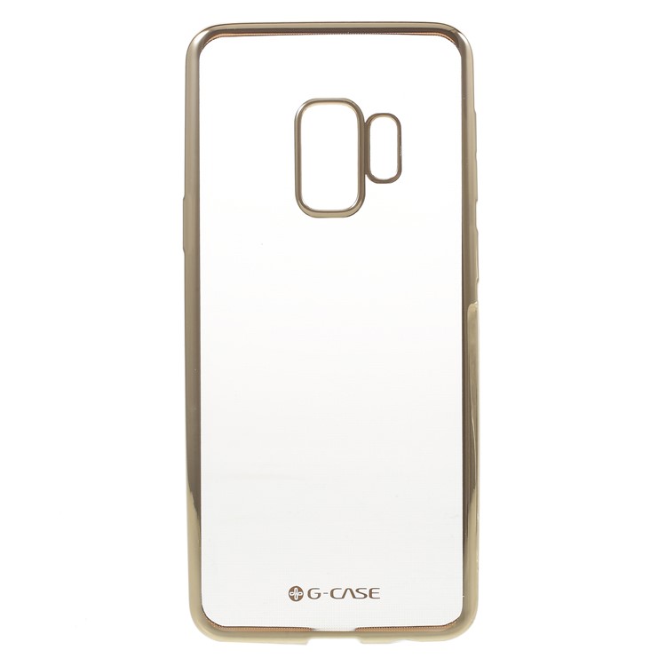 

G-CASE Shiny Series Plating TPU Phone Case for Samsung Galaxy S9 - Gold, Galaxy S9