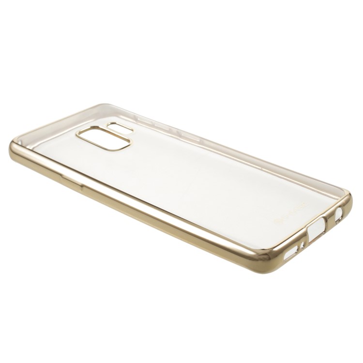 G-CASE Shiny Series Plating TPU Phone Case for Samsung Galaxy S9 - Gold-2