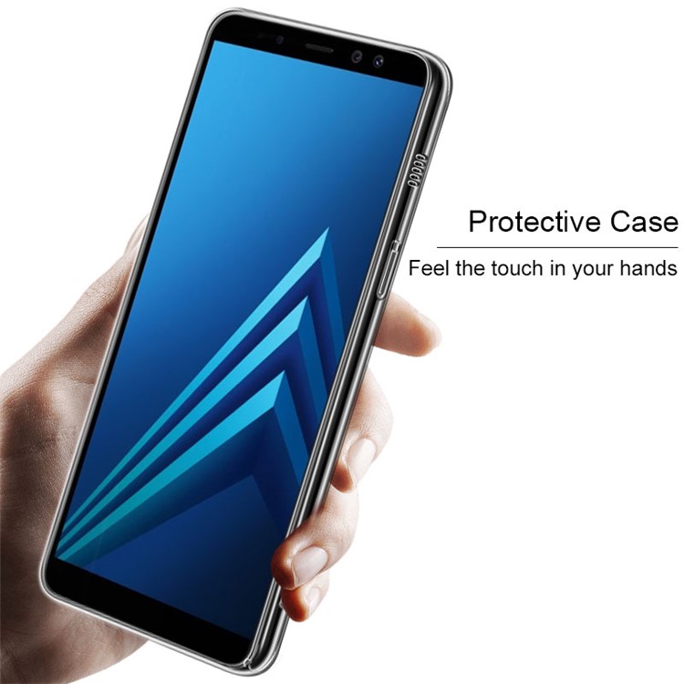 samsung a8 carcasa transparente