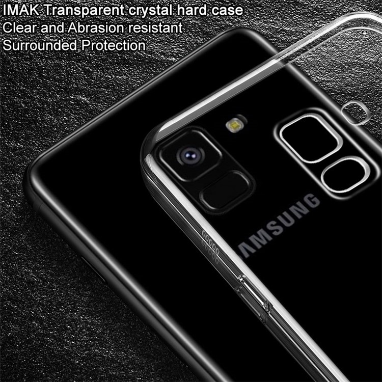 IMAK Crystal Case II Pro for Samsung Galaxy A8 (2018) Scratch-resistant Clear PC Case-5