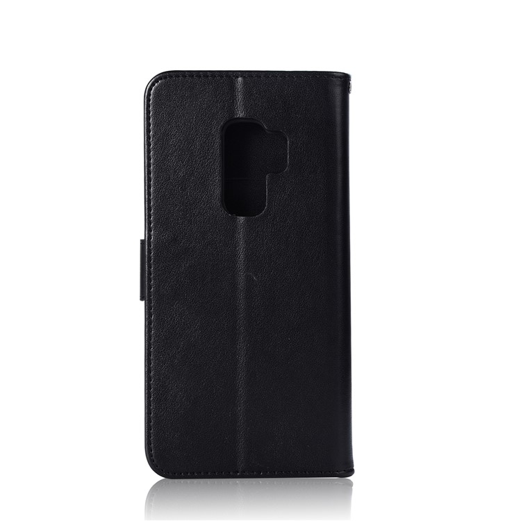 Imprint Dream Catcher Owl Magnetic Wallet PU Leather Stand Cover for Samsung Galaxy S9+ - Black-3