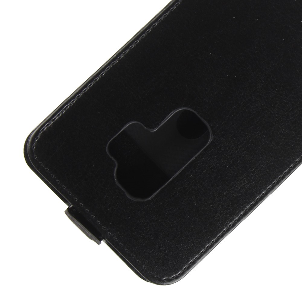 For Samsung Galaxy S9 Plus Crazy Horse Texture Vertical Flip Leather Case with Card Slot - Black-3