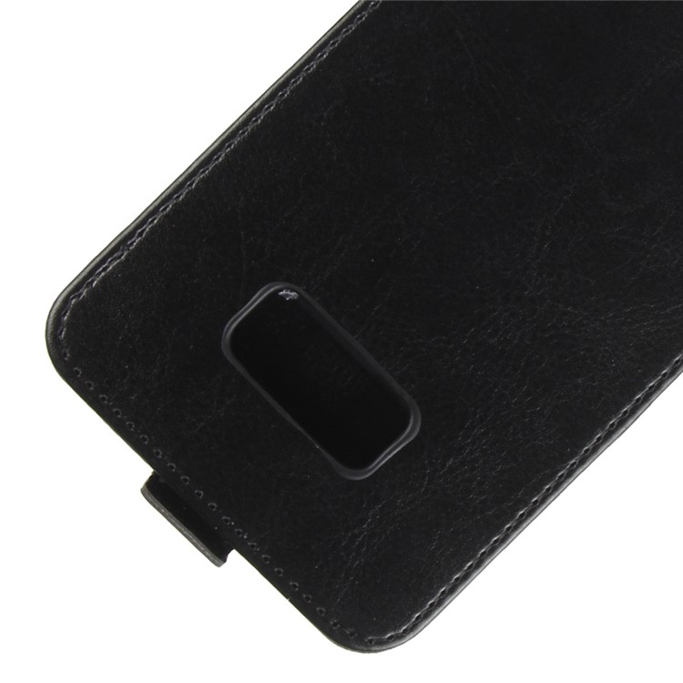Crazy Horse Vertical Flip Leather Mobile Case with Card Slot for Samsung Galaxy S8 Plus SM-G955 - Black-3