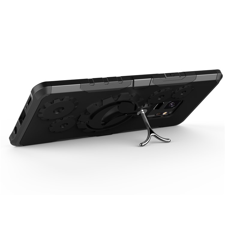 Cool Gear PC+TPU Hybrid Kickstand Case with Armband for Samsung Galaxy S9 - Black-6