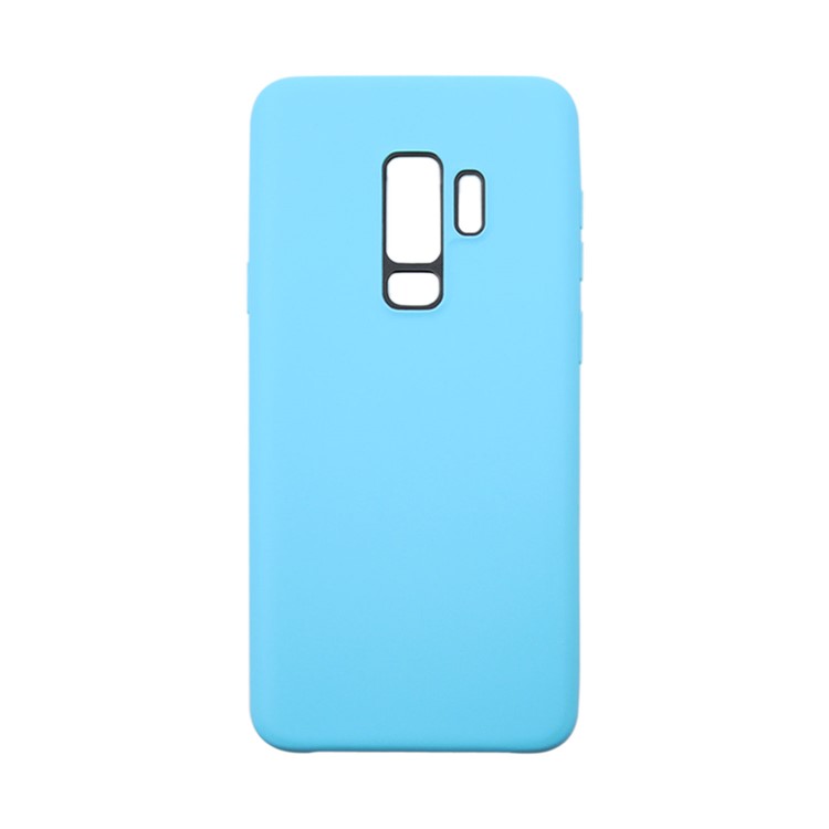 Matte Soft TPU Phone Shell for Samsung Galaxy S9 Plus G965 - Baby Blue-4