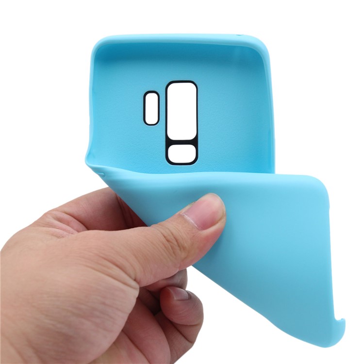 Matte Soft TPU Phone Shell for Samsung Galaxy S9 Plus G965 - Baby Blue-7