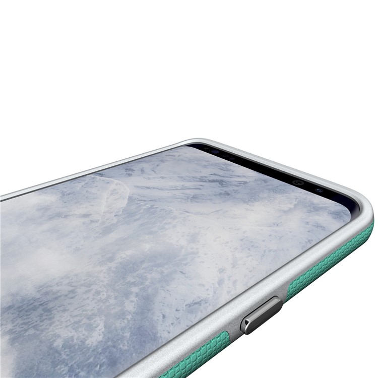 Anti-skid PC + TPU Hybrid Armor Shell for Samsung Galaxy S9 - Green-10