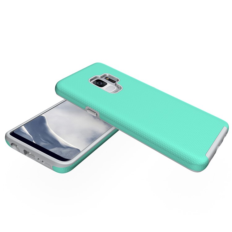 Anti-skid PC + TPU Hybrid Armor Shell for Samsung Galaxy S9 - Green-3
