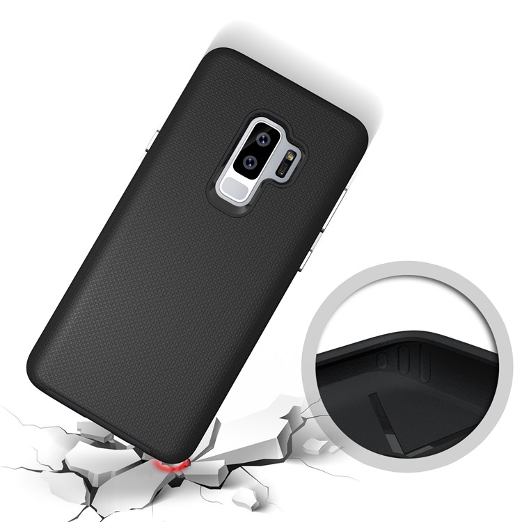 Anti-skid PC + TPU Protector Armor Casing for Samsung Galaxy S9 Plus - Black-10