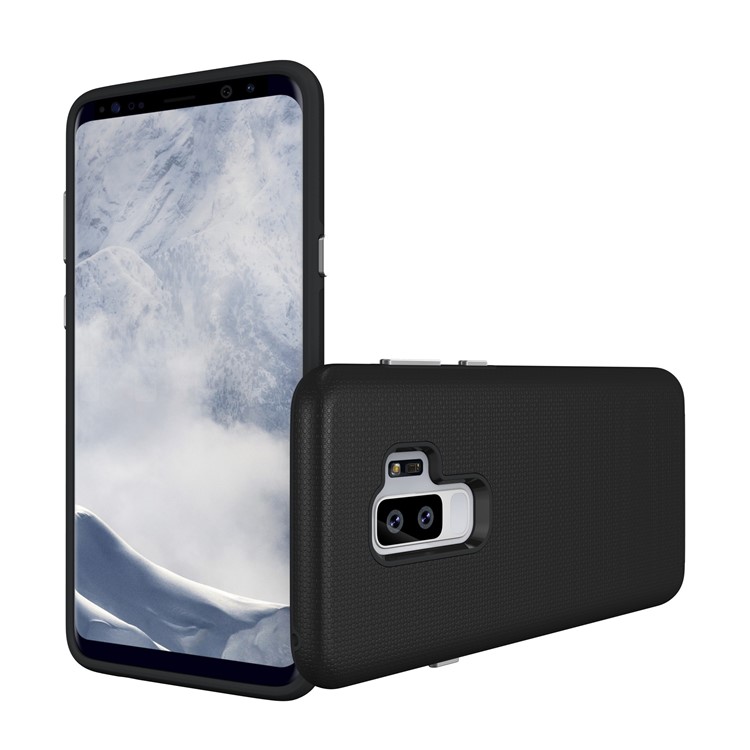 Anti-skid PC + TPU Protector Armor Casing for Samsung Galaxy S9 Plus - Black-5