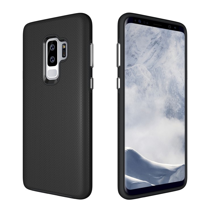 Anti-skid PC + TPU Protector Armor Casing for Samsung Galaxy S9 Plus - Black-6