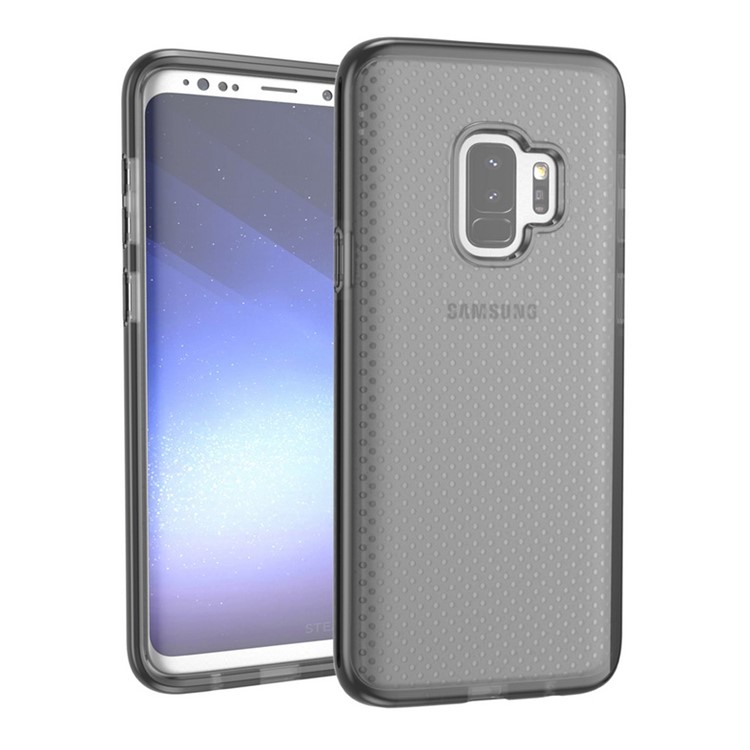 Seamless Dots Gel TPU Phone Case for Samsung Galaxy S9 - Black-3
