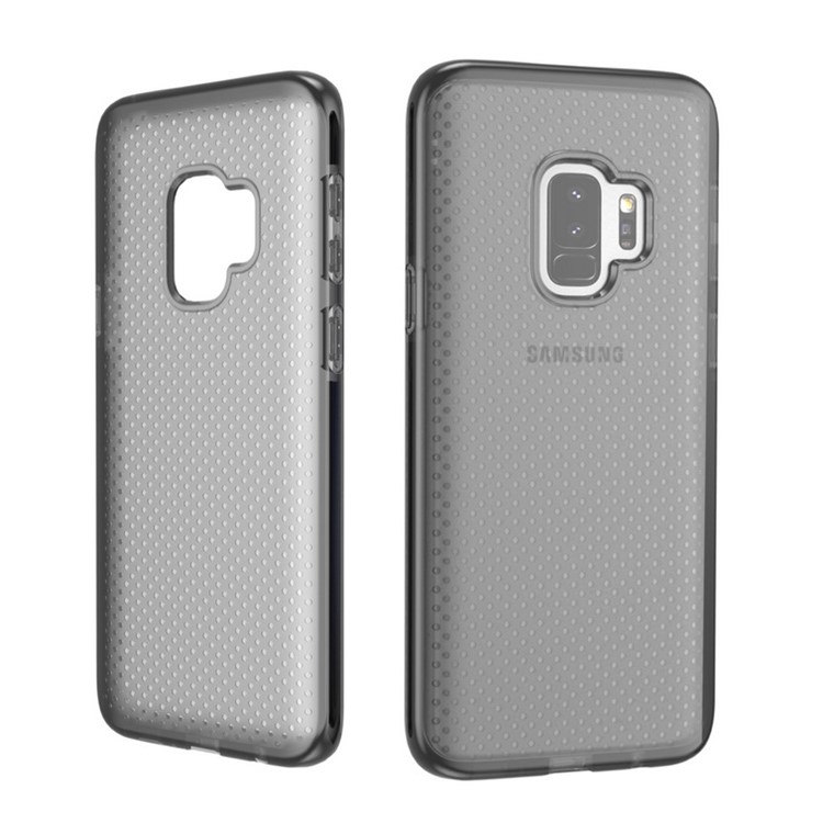 Seamless Dots Gel TPU Phone Case for Samsung Galaxy S9 - Black-4