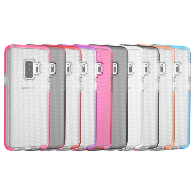 Seamless Dots Gel TPU Phone Case for Samsung Galaxy S9 - Black-8