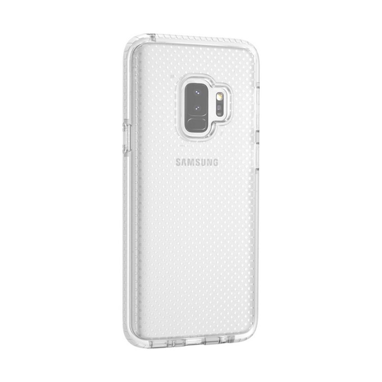 Seamless Dots Gel TPU Phone Cover for Samsung Galaxy S9 - White-6