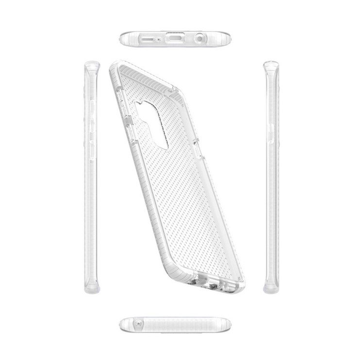 Seamless Dots Gel TPU Phone Cover for Samsung Galaxy S9 - White-9