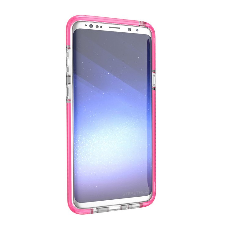 Transparent TPU Phone Casing for Samsung Galaxy S9 Plus G965 - Rose-6
