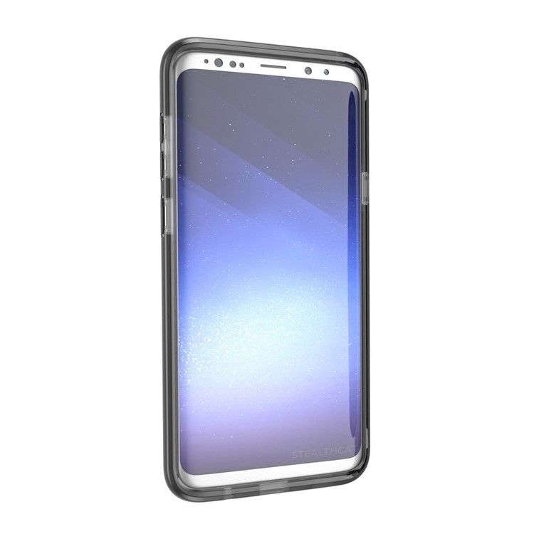 Seamless Dots Gel TPU Cover Case for Samsung Galaxy S9 Plus - All Black-6