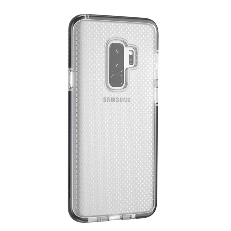 Seamless Dots Gel TPU Cell Phone Case for Samsung Galaxy S9 Plus G965 - Black-5