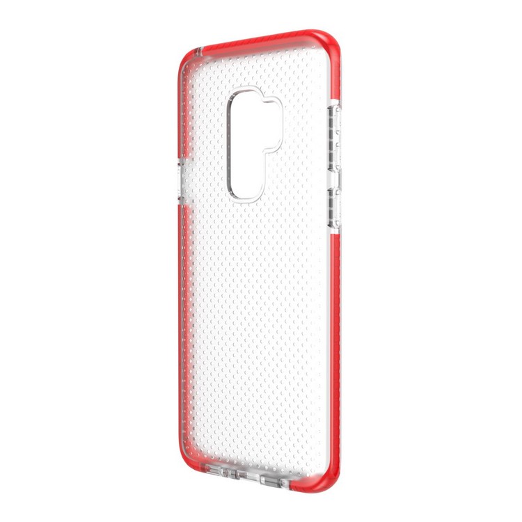 Seamless Dots Gel TPU Cell Phone Cover for Samsung Galaxy S9 Plus G965 - Red-7