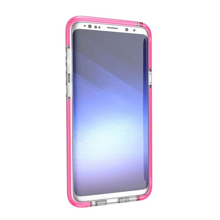 Seamless Dots Gel TPU Mobile Phone Shell for Samsung Galaxy S9 Plus G965 - Rose-5