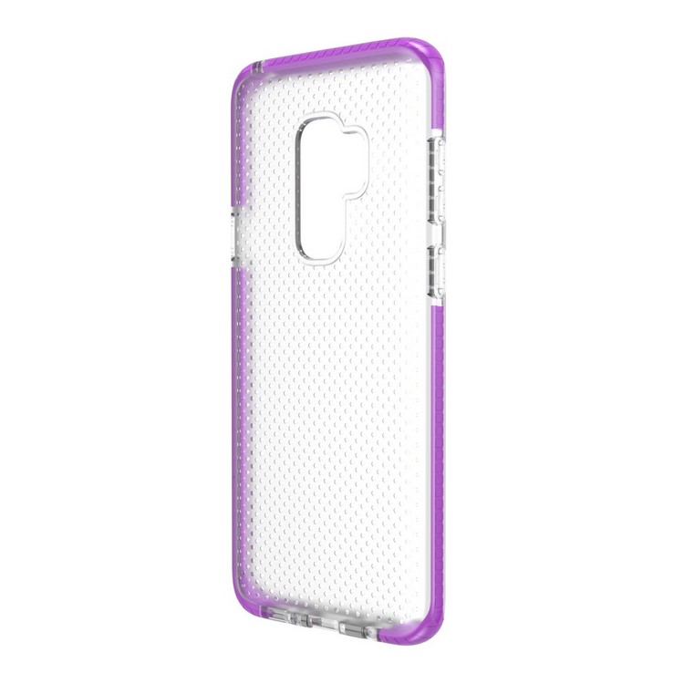 Seamless Dots Gel TPU Phone Case Accessory for Samsung Galaxy S9 Plus G965 - Purple-7
