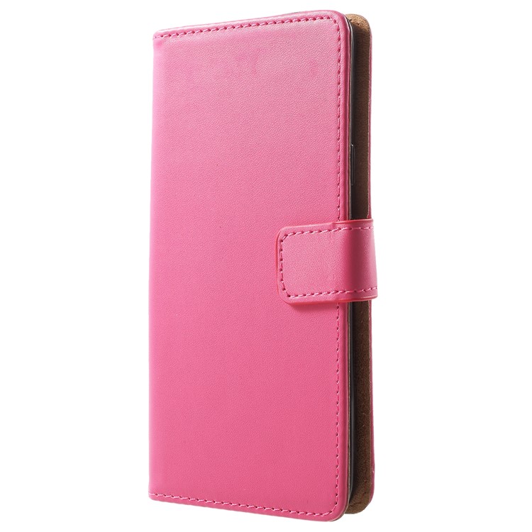 Wallet Leather Stand Shell for Samsung Galaxy S9 Plus - Rose-2