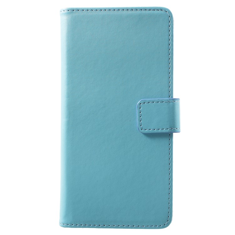 Wallet Leather Stand Casing for Samsung Galaxy S9 Plus - Blue-1