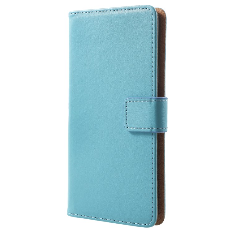 Wallet Leather Stand Casing for Samsung Galaxy S9 Plus - Blue-2