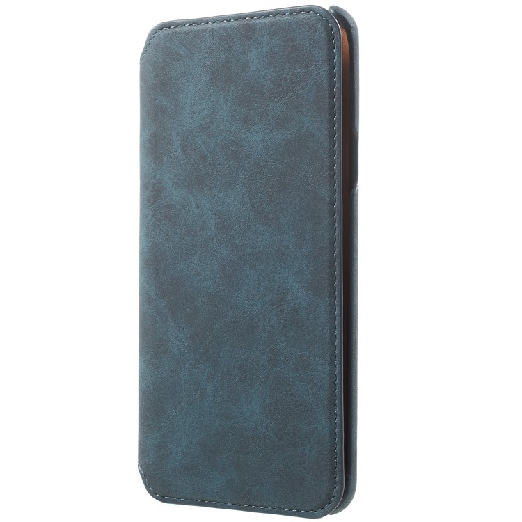 Flip PU Leather Wallet Mobile Casing for Samsung Galaxy S9 Plus - Blue-2