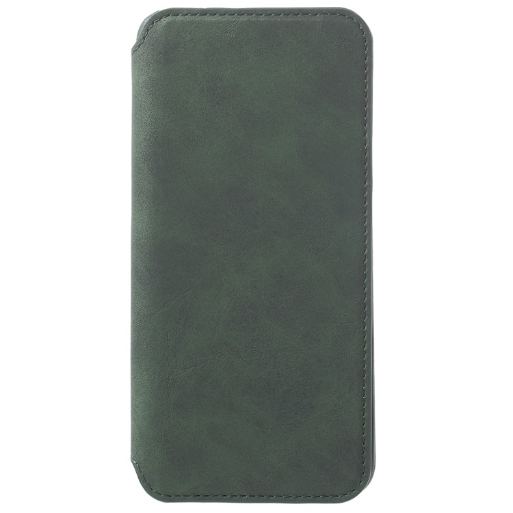 Flip Wallet PU Leather Shell for Samsung Galaxy S9 - Green-1