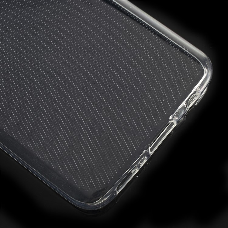 Soft Clear TPU Mobile Cover Case with Non-slip Inner for Samsung Galaxy S9 - Transparent-4