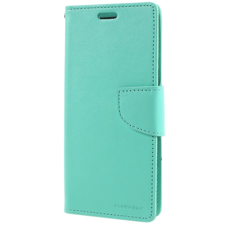 MERCURY GOOSPERY Bravo Diary Wallet Leather Flip Case for Samsung Galaxy S9 G960 - Cyan-1