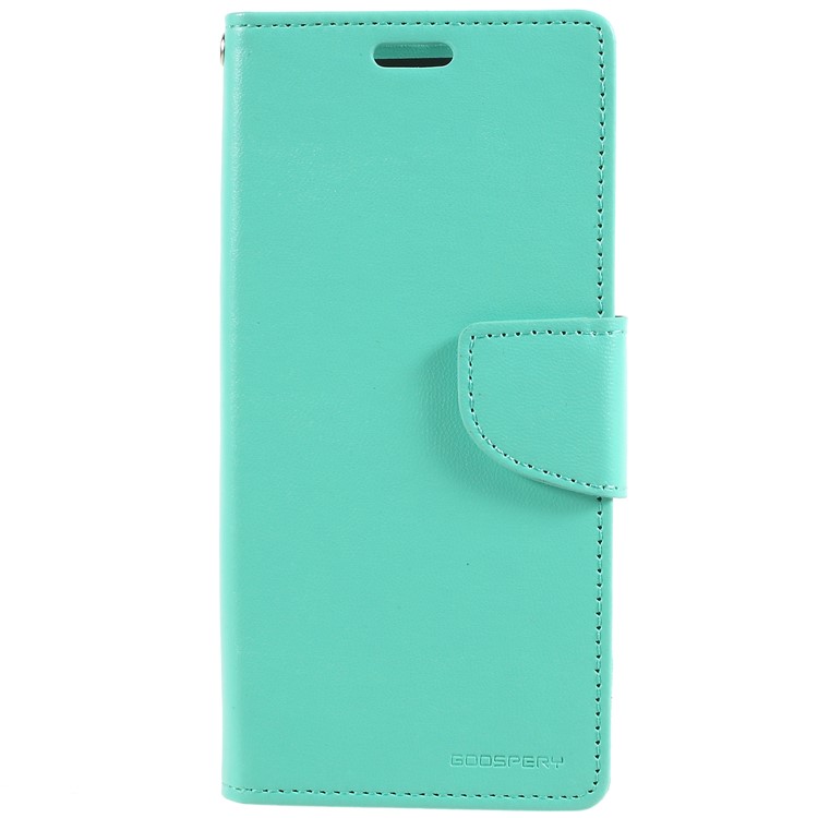 MERCURY GOOSPERY Bravo Diary Wallet Leather Flip Case for Samsung Galaxy S9 G960 - Cyan-3
